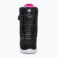 Women's snowboard boots DC Lotus black/black/white 3