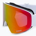 VonZipper Encore white gloss/wildlife fire chrome snowboard goggles AZYTG00114-WFC 5