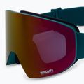 VonZipper Encore pacific satin/wildlife black fire chrome snowboard goggles AZYTG00114-NVR 5