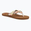 Women's flip flops ROXY Paia IV 2021 white/pink