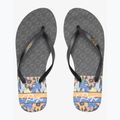 Women's flip flops ROXY Viva Printed 2021 black multi 12