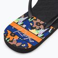 Women's flip flops ROXY Viva Printed 2021 black multi 8