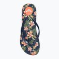 Women's flip flops ROXY To The Sea X 2021 lt navy/pink 6