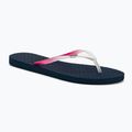 Women's flip flops ROXY Viva Gradient 2021 navy/ orange
