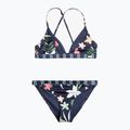 Children's two-piece swimsuit ROXY Vacay For Life Athletic Set 2021 mood indigo alma swim 4