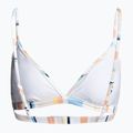Swimsuit top ROXY Beach Classics Fixed Triangle 2021 peach whip sand stripper 2