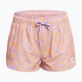 Women's swim shorts ROXY Wave Printed 2" 2021 mock orange hawaiianheat