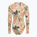 Ladies' one-piece swimsuit ROXY Print Mix Solid 2021 bright white subtly salty flat 2