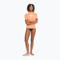 Women's ROXY Whole Hearted papaya punch swim shirt 2