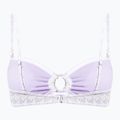 Swimsuit top ROXY Check It Bandeau 2021 purple rose 2