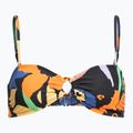 Swimsuit top ROXY Color Jam Bandeau 2021 anthracite flower jammin 4