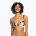 Swimsuit top ROXY Color Jam Bandeau 2021 anthracite flower jammin 6