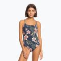 Ladies' one-piece swimsuit ROXY Into The Sun 2021 mood indigo tropical depht 4