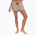 Women's swim shorts ROXY Salty Tan 2021 mood indigo ditsy love