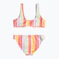 Children's two-piece swimsuit ROXY Ocean Treasure Bralette Set 2021 sunkissed coral salty sunset 6