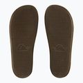 Quiksilver men's Rivi Leather Double Adjust flip-flops tan 1 3