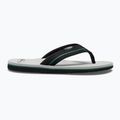 Quiksilver men's Molokai Layback Saturn flip flops white and black AQYL101319 10