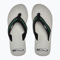Quiksilver men's Molokai Layback Saturn flip flops white and black AQYL101319 12