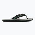 Quiksilver men's Molokai Layback Saturn flip flops white and black AQYL101319 2