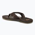 Men's Quiksilver Carver Natural II brown 1 flip flops 3