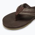 Men's Quiksilver Carver Natural II brown 1 flip flops 7