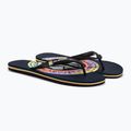 Quiksilver Molokai Art men's flip flops navy blue AQYL101264 4
