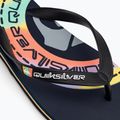 Quiksilver Molokai Art men's flip flops navy blue AQYL101264 7