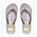 Men's flip flops Quiksilver Molokai Massive grey/orange/grey 12