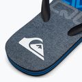 Quiksilver men's Molokai Wordblock flip flops blue-grey AQYL101287 8