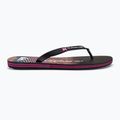 Quiksilver men's Molokai Wordblock flip flops black and pink AQYL101287 2