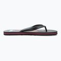 Quiksilver men's Molokai Wordblock flip flops black and pink AQYL101287 10