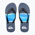 Men's Quiksilver Molokai Airbrushed flip flops blue AQYL101317 12