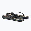 Quiksilver Molokai Air Flow men's flip flops black and yellow AQYL101318 3