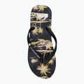 Quiksilver Molokai Air Flow men's flip flops black and yellow AQYL101318 6