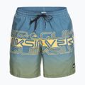 Men's Quiksilver Everyday Wordblock Volley 17" swim shorts blue EQYJV04005-BYG6