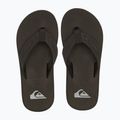 Quiksilver men's Monkey Wrench Core flip flops black AQYL101324 12