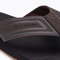 Quiksilver men's Monkey Wrench Core flip flops brown AQYL101324 7