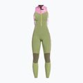 Women's ROXY 1.5 mm Long John palmed out light gray swim wetsuit