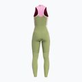 Women's ROXY 1.5 mm Long John palmed out light gray swim wetsuit 2