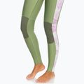 Women's ROXY 1.5 mm Long John palmed out light gray swim wetsuit 7