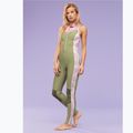 Women's ROXY 1.5 mm Long John palmed out light gray swim wetsuit 9