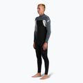 Quiksilver men's 3/2 mm Everyday Sessions BZ black/ash wetsuit 3