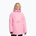 Women's snowboard jacket ROXY Radiant Lines Overhead pink frosting