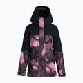 Women's snowboard jacket ROXY Gore-Tex Glade Printed true black pansy pansy 6