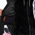Women's snowboard jacket ROXY Jet Ski true black blurry flower 6