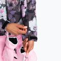 Women's snowboard jacket ROXY Jet Ski true black blurry flower 8