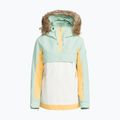 Women's snowboard jacket ROXY Shelter cameo green 10