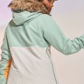 Women's snowboard jacket ROXY Shelter cameo green 16