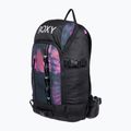 Women's ROXY Tribute 23 l true black pansy snowboard backpack 2