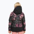 Children's snowboard jacket ROXY Silverwinter Girl true black pansy pansy 2